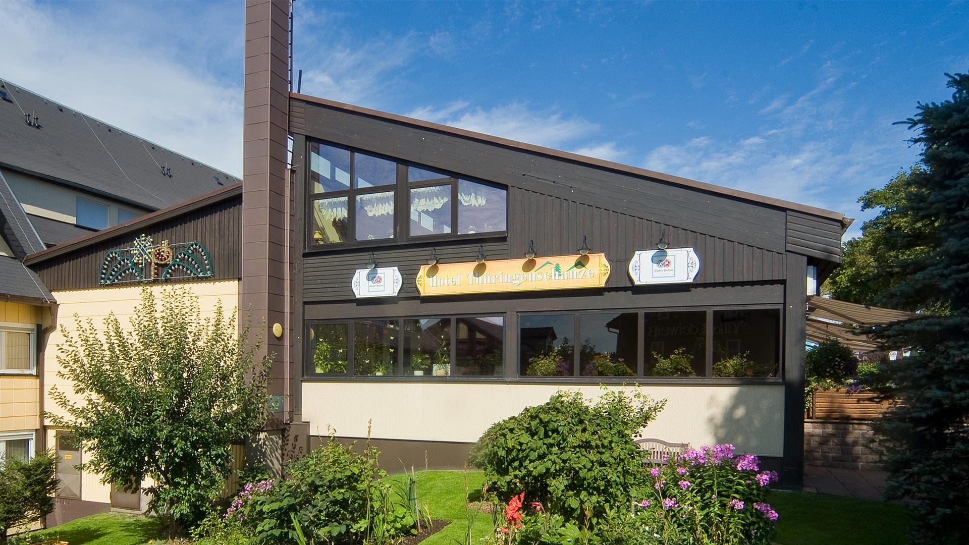 Hotel Thüringenschanze Oberhof, Aussenansicht Hotel Thüringenschanze Oberhof, Aussenansicht